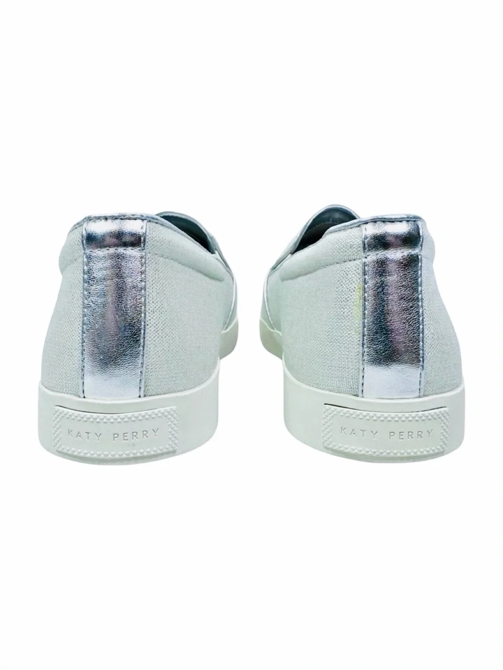 Katy Perry The Kerry Canvas Rainbow Slip-On Sneakers - Size 7.5W